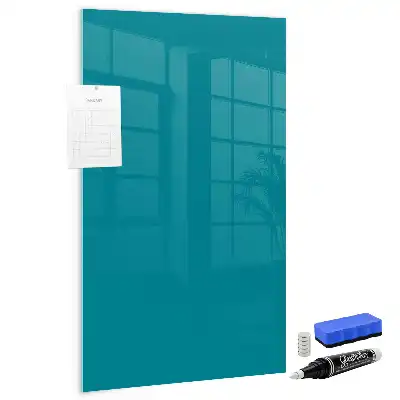 Magnetic dry erase board navy blue