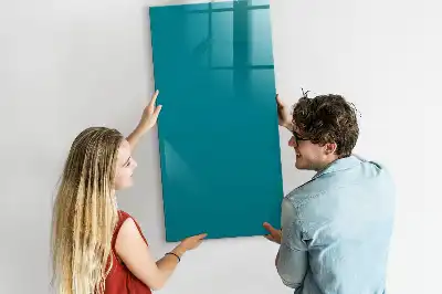 Magnetic dry erase board navy blue