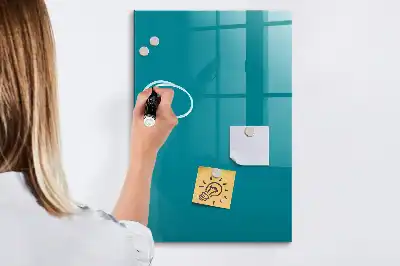 Magnetic dry erase board navy blue