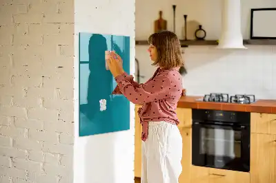 Magnetic dry erase board navy blue