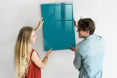 Magnetic dry erase board navy blue