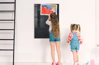 Magnetic dry erase board menu board