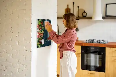 Magnetic dry erase board vegan table version