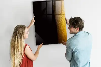 Magnetic dry erase board dark beer