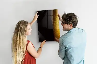 Magnetic dry erase board dark beer