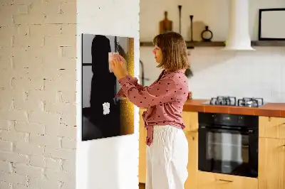 Magnetic dry erase board dark beer