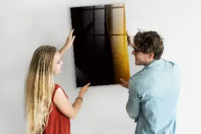 Magnetic dry erase board dark beer