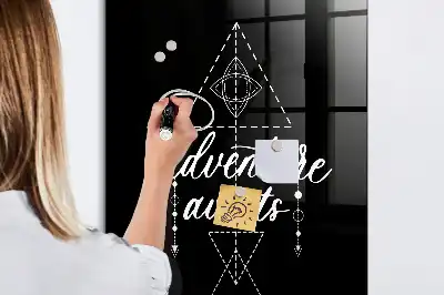Magnetic dry erase board Adventure design