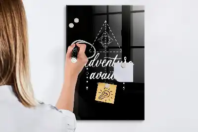 Magnetic dry erase board Adventure design