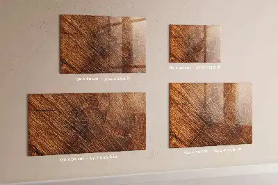 Magnetic dry erase board with a decorative wood frame