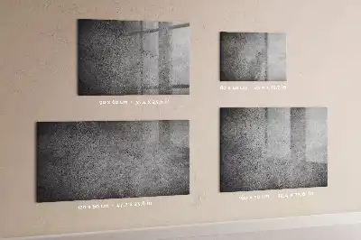 Magnetic dry erase board for industrial wall mounting