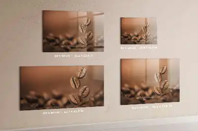 Magnetic dry erase board coffee beans