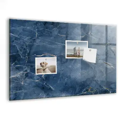 Magnetic dry erase board elegant marble design