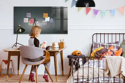 Magnetic dry erase board Wanderer in the dark design