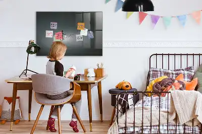Magnetic dry erase board Wanderer in the dark design