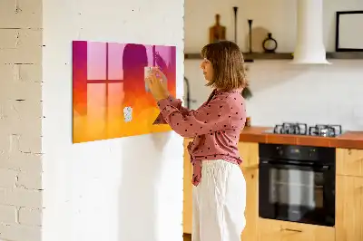 Magnetic dry erase board by Sunrise