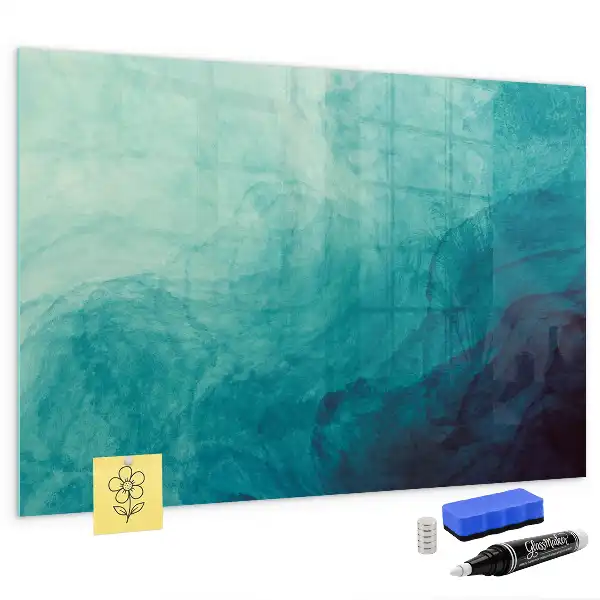 Magnetic dry erase board depth abstraction design