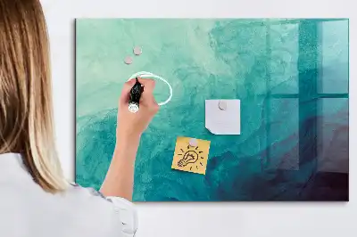 Magnetic dry erase board depth abstraction design