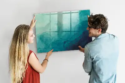 Magnetic dry erase board depth abstraction design