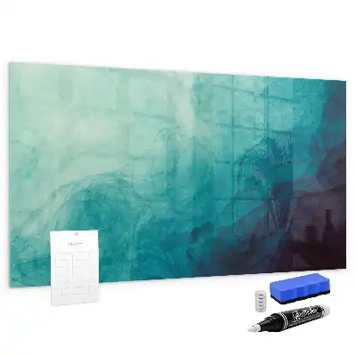 Magnetic dry erase board depth abstraction design