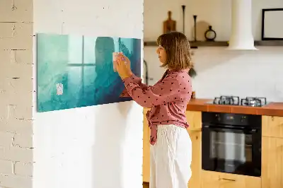 Magnetic dry erase board depth abstraction design