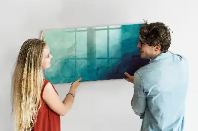 Magnetic dry erase board depth abstraction design