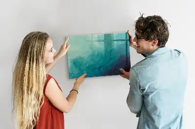 Magnetic dry erase board depth abstraction design