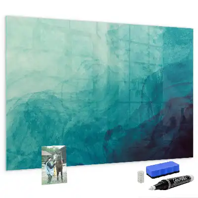 Magnetic dry erase board depth abstraction design