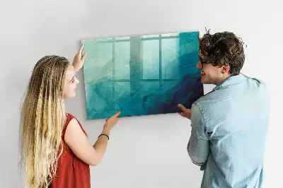 Magnetic dry erase board depth abstraction design