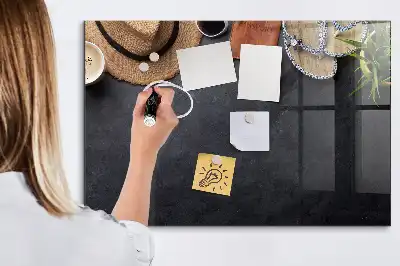 Magnetic dry erase board vacation design