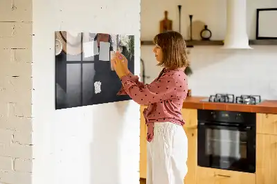 Magnetic dry erase board vacation design