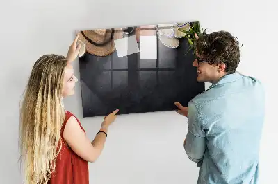 Magnetic dry erase board vacation design