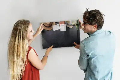 Magnetic dry erase board vacation design