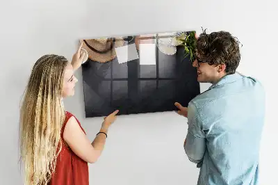 Magnetic dry erase board vacation design
