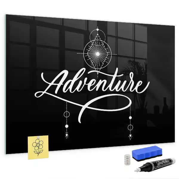 Magnetic dry erase board Adventure edition