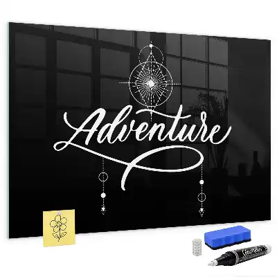 Magnetic dry erase board Adventure edition