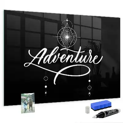 Magnetic dry erase board Adventure edition