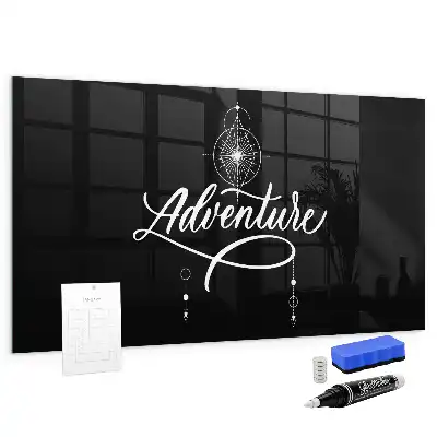 Magnetic dry erase board Adventure edition