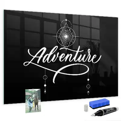 Magnetic dry erase board Adventure edition