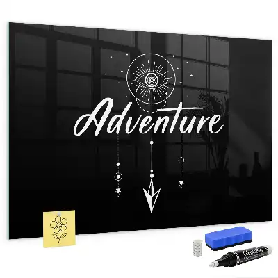 Magnetic dry erase board Adventure model