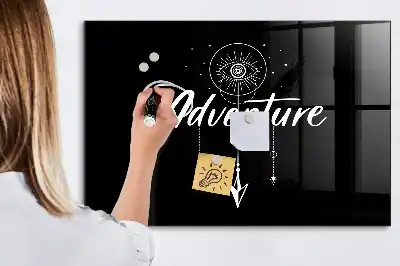 Magnetic dry erase board Adventure model