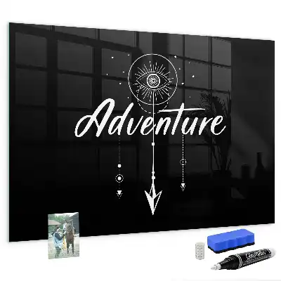 Magnetic dry erase board Adventure model