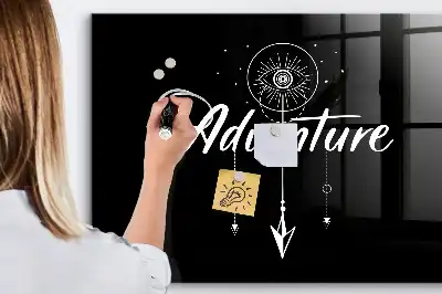 Magnetic dry erase board Adventure model
