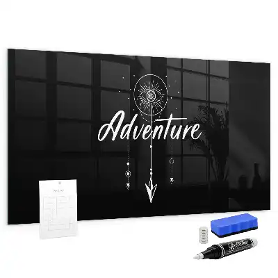 Magnetic dry erase board Adventure model