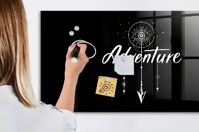 Magnetic dry erase board Adventure model