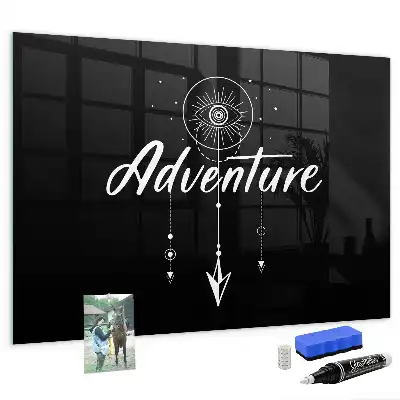 Magnetic dry erase board Adventure model