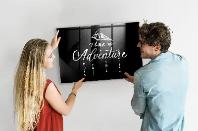 Magnetic dry erase board adventure design