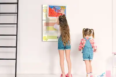 Magnetic writing board menu planner