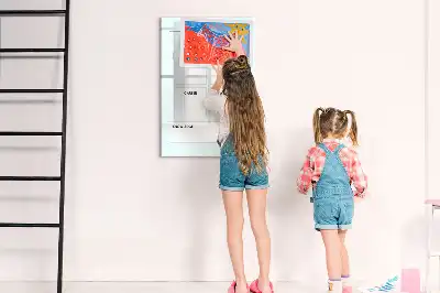 Magnetic writing board health planner
