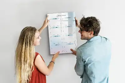 Magnetic dry erase board chalkboard